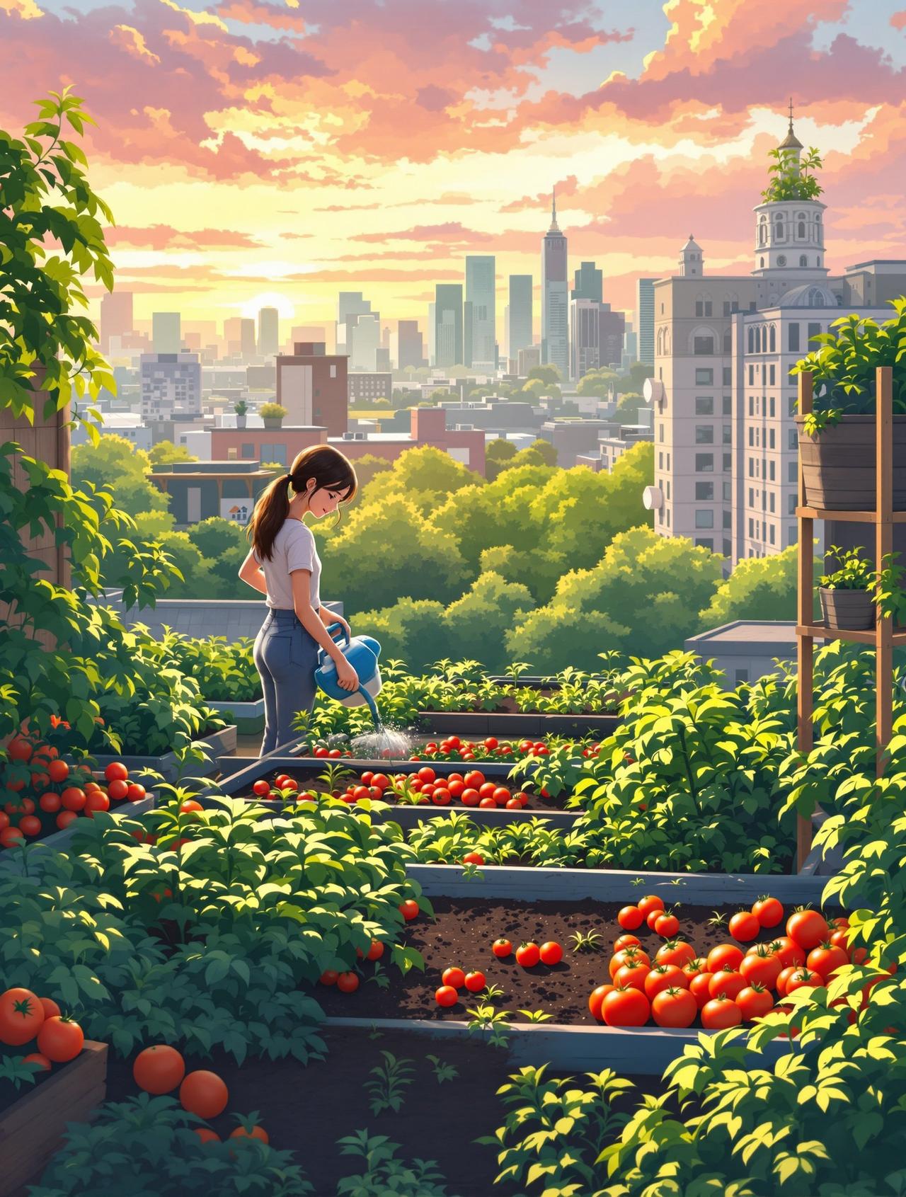 番茄短剧网页版 - 屋顶上的菜园